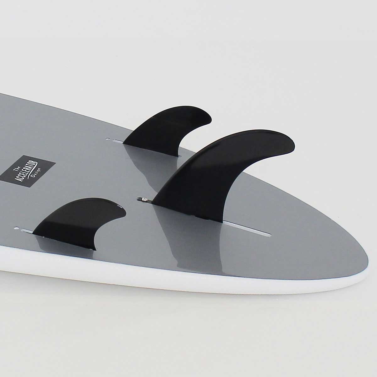 アクセルレーターサーフボード ソフトボード グレー 6’6” 43L EVA素材 BOX+2 FUTUREフィン仕様