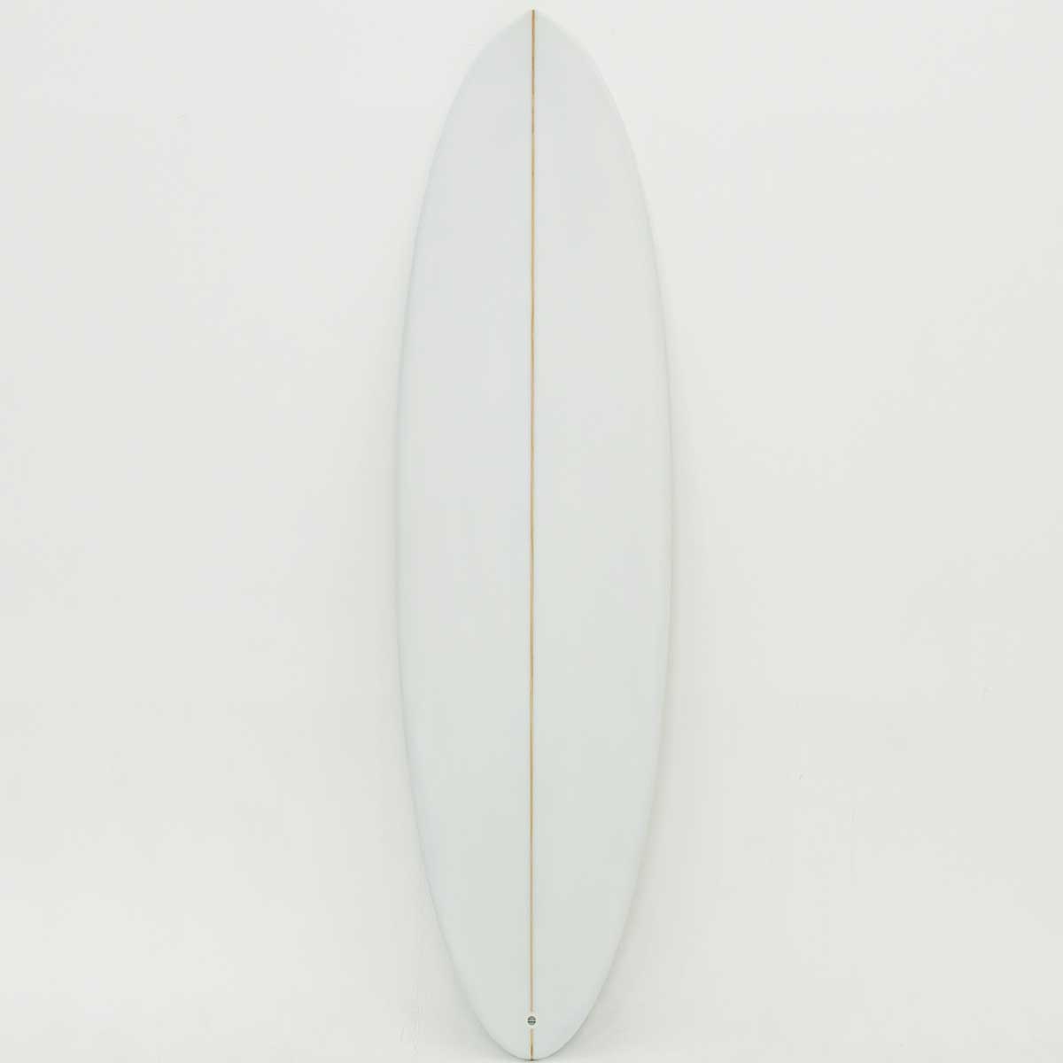 アクセルレーターサーフボードの人気ミッドレングス、PU MID 6'8" (クリア)