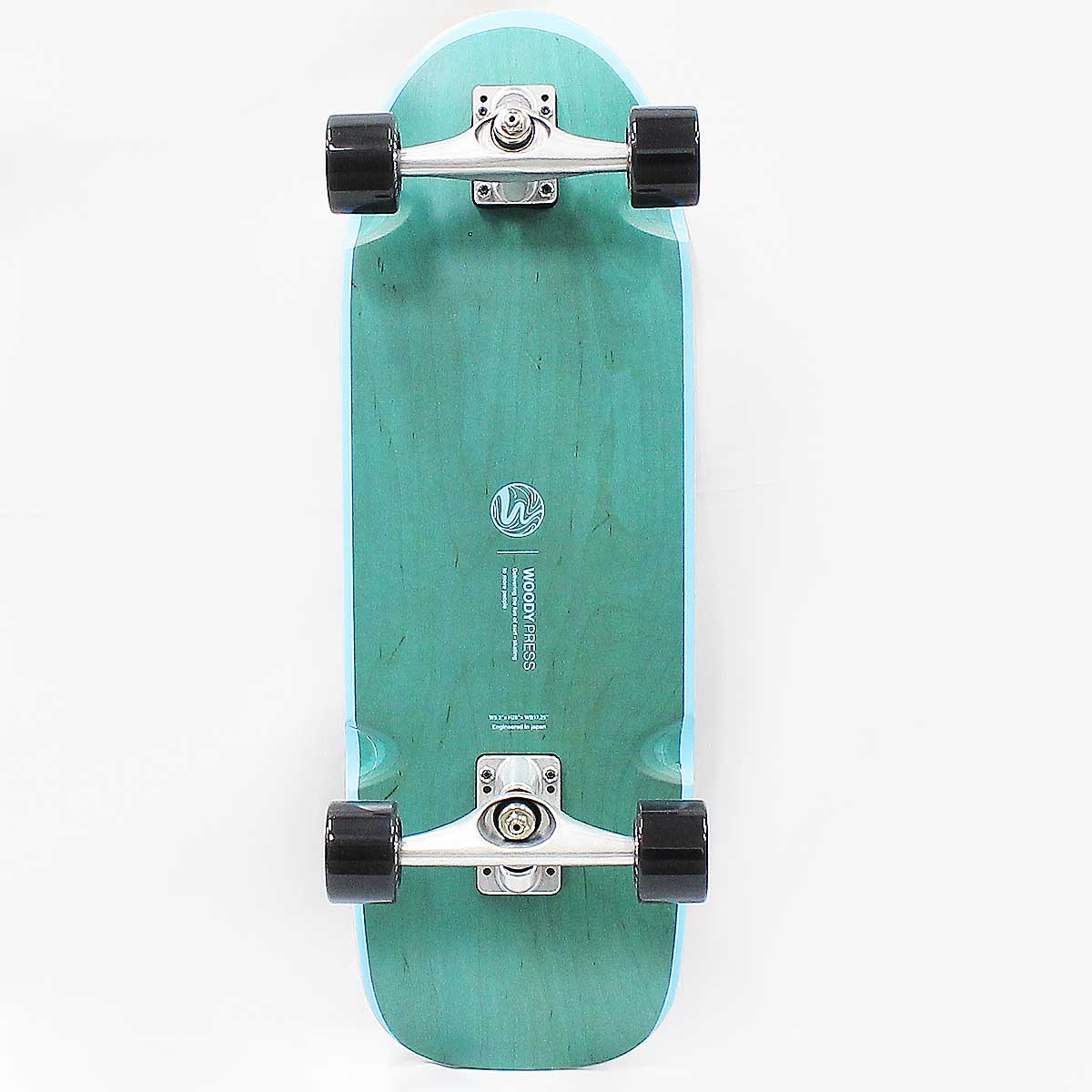 WOODY PRESS カービングスケートボード28インチ ウッディープレスカービングスケートボード 28インチ WOODY
