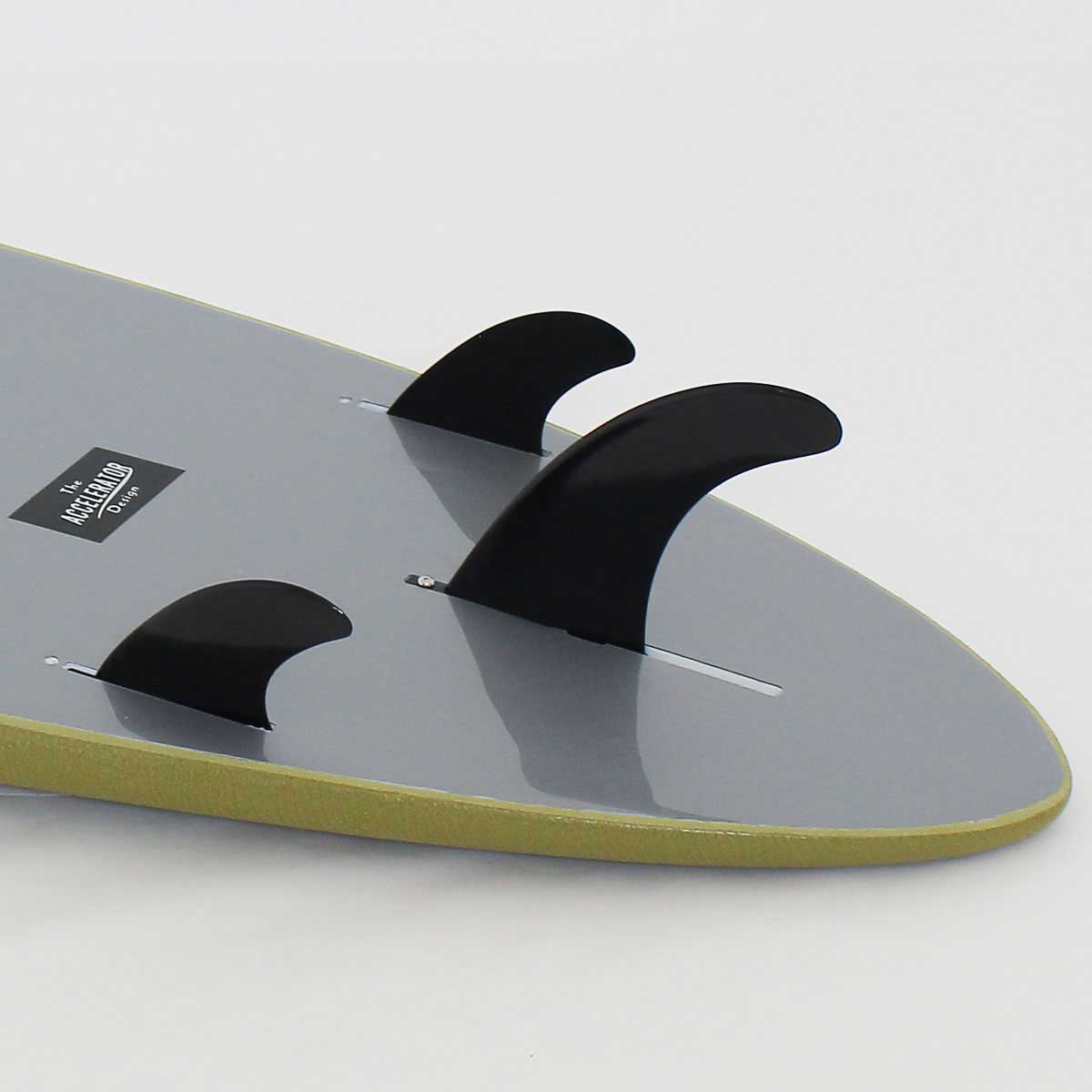 アクセルレーターサーフボード ソフトボード グレー 6’6” 43L EVA素材 BOX+2 FUTUREフィン仕様