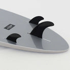 アクセルレーターサーフボード ソフトボード グレー 6’6” 43L EVA素材 BOX+2 FUTUREフィン仕様