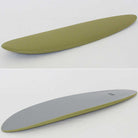 アクセルレーターサーフボード ソフトボード オリーブ 7’0” 43L EVA素材 BOX+2 FUTUREフィン仕様