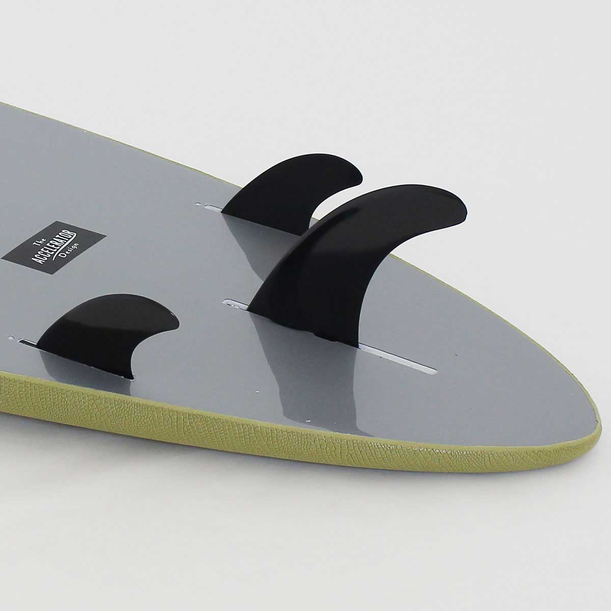 アクセルレーターサーフボード ソフトボード オリーブ 7’0” 43L EVA素材 BOX+2 FUTUREフィン仕様