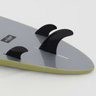 アクセルレーターサーフボード ソフトボード オリーブ 7’0” 43L EVA素材 BOX+2 FUTUREフィン仕様