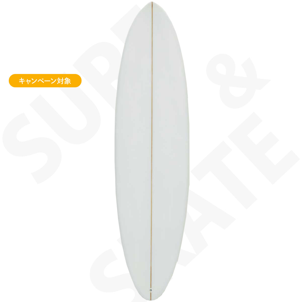アクセルレーターサーフボードの人気ミッドレングス「PU MID 7'2" (クリア）」